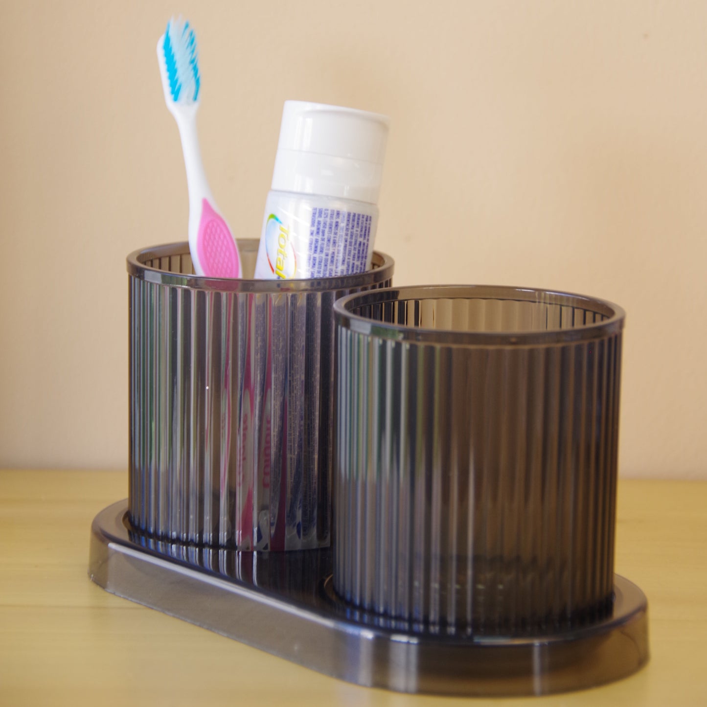 Set de vasos organizadores para baño o tocador